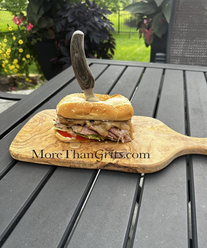 Tailgate Roast Beef PoBoy